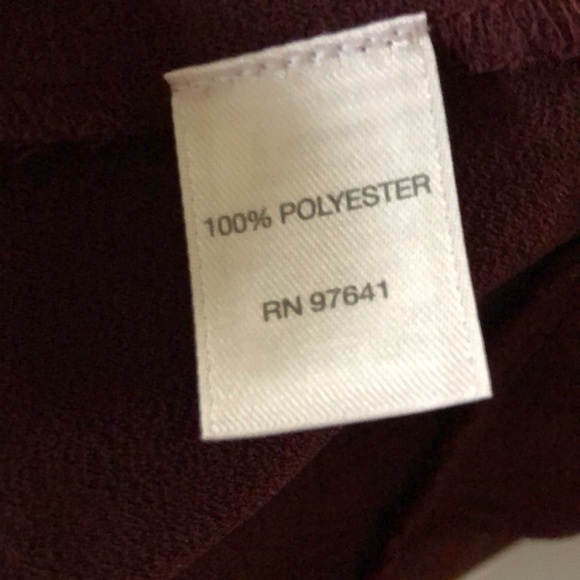 3/$30 J Jill Pinot blouse 3/4 sleeve with ruffle - Picture 6 of 7